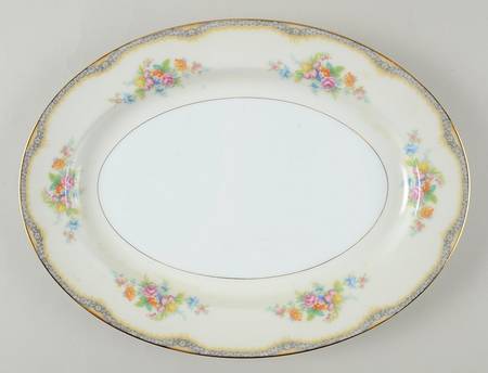 Elaine 13" Oval Serving Platter