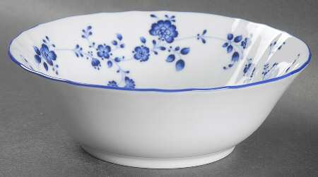 Elegance In Blue Coupe Cereal Bowl