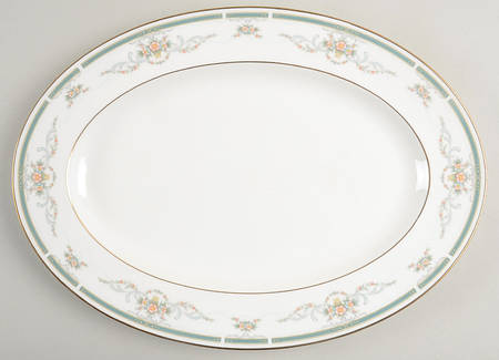 Elms Court 14" Oval Serving Platter