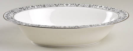 Elegante 11" Oval Vegetable Bowl