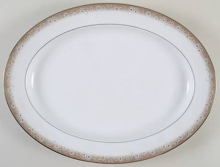 Elenor 16" Oval Serving Platter