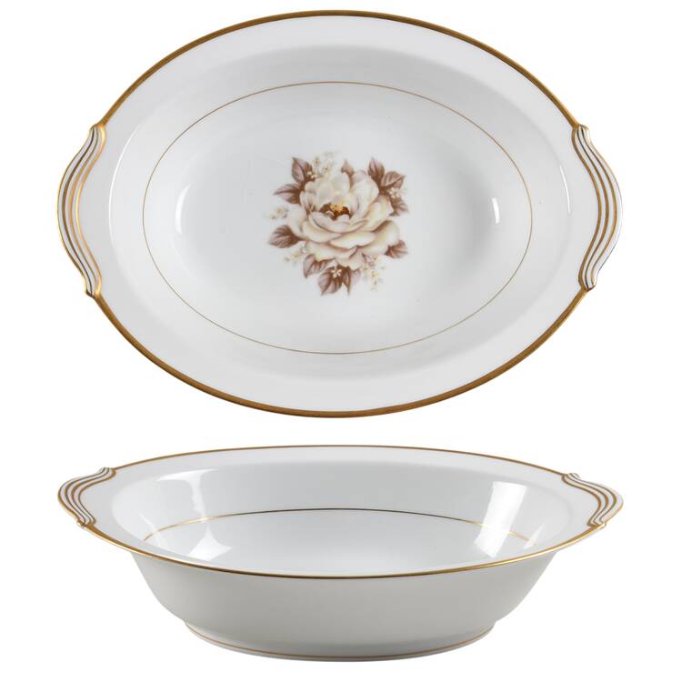 Elizabeth 10" Oval Vegetable Bowl