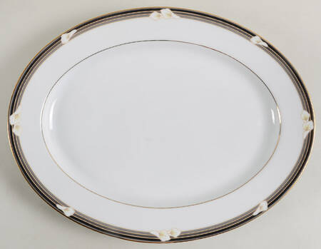 Ellington 13" Oval Serving Platter by Noritake