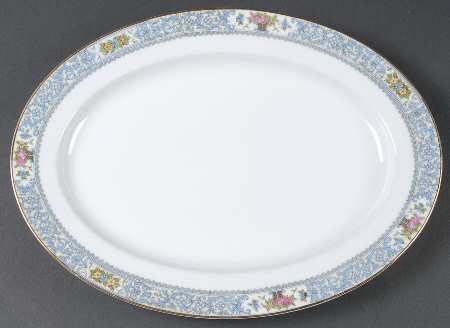 Ellrose 14" Oval Serving Platter