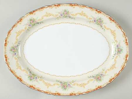 Elnora 16" Oval Serving Platter