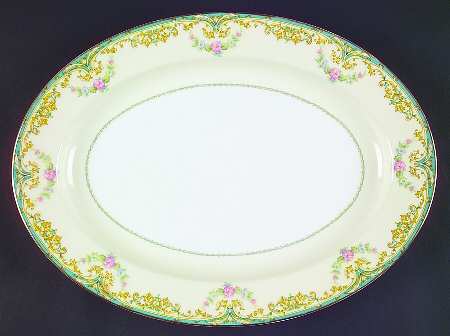 Elroy (Smooth Edge) 16" Oval Serving Platter