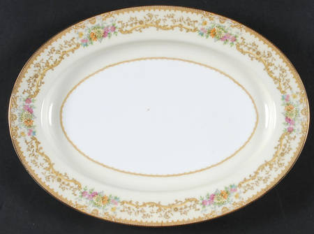 Elvira 11" Oval Serving Platter