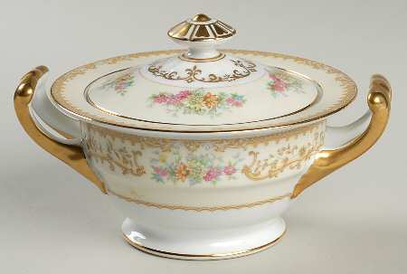 Elvira Sugar Bowl & Lid