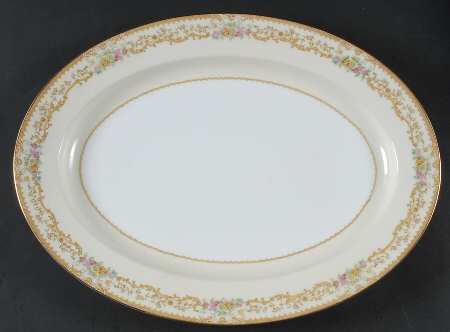 Elvira 16" Oval Serving Platter