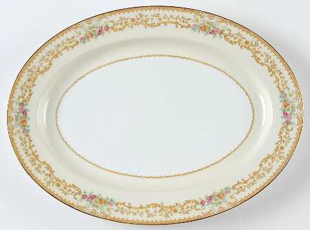 Elvira 13" Oval Serving Platter