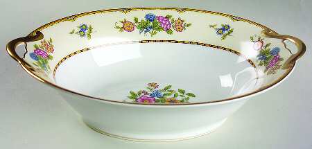 Elysian 10" Oval Vegetable Bowl