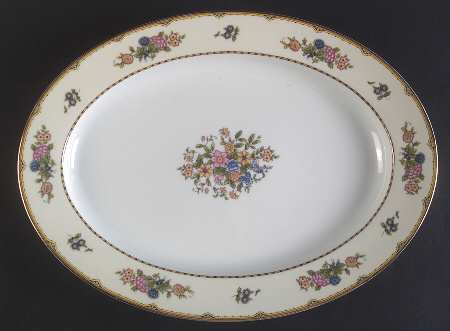 Elysian 16" Oval Serving Platter