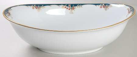 Embrace 10" Oval Vegetable Bowl