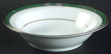 Emerald Crest Rim Fruit/Dessert (Sauce) Bowl