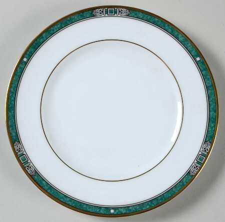 Emerald Crest Bread & Butter Plate