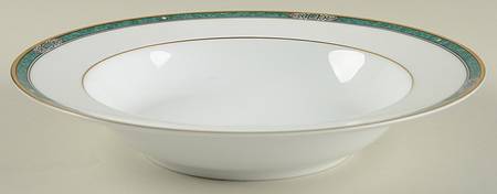 Emerald Crest Large Rim Soup Bowl