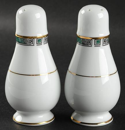 Emerald Crest Salt & Pepper Set