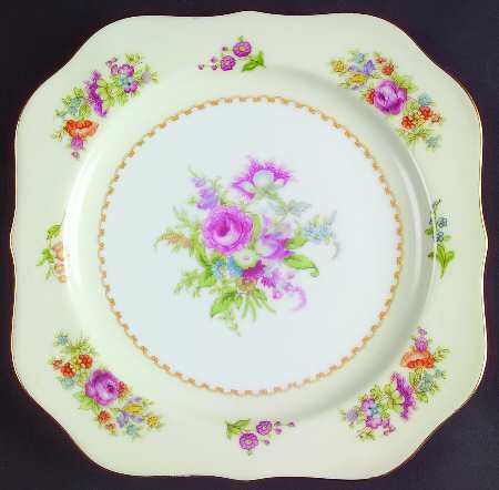 Empire Square Salad Plate