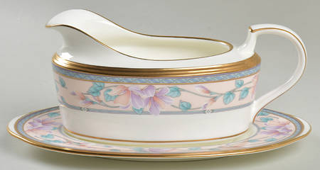 Embassy Suite Gravy Boat & Underplate (Relish/Butter) by Noritake
