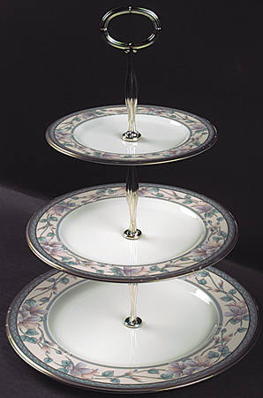 Embassy Suite 13 7/8"-14 1/4" 3-Tiered Serving Tray(DP,SP,BB) HC