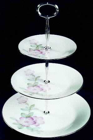 Enchantment 13 7/8"-14 1/4" 3-Tiered Serving Tray(DP,SP,BB) HC