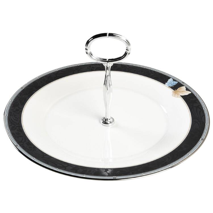 Enchanteur Round Serving Plate with Center Handle (Dp) Hc