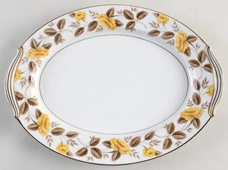 Encino 13" Oval Serving Platter