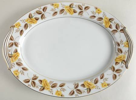 Encino 16" Oval Serving Platter