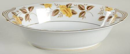 Encino 10" Oval Vegetable Bowl