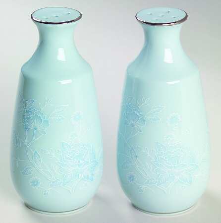 Engagement Blue Green Salt & Pepper Set