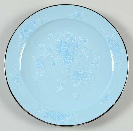 Engagement Blue Green Bread & Butter Plate