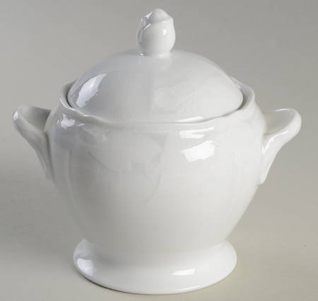 Engravings Sugar Bowl & Lid