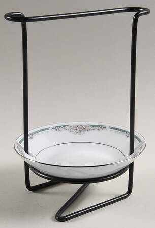 Enhancement 8"-8 1/4" Salad Serving Set/Utensil Holder  HC