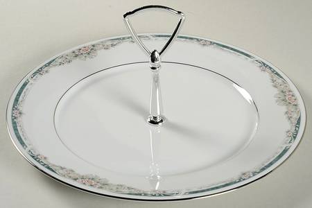 Enhancement Round Serving Plate with Handle (DP)