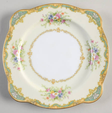 Enid Square Salad Plate