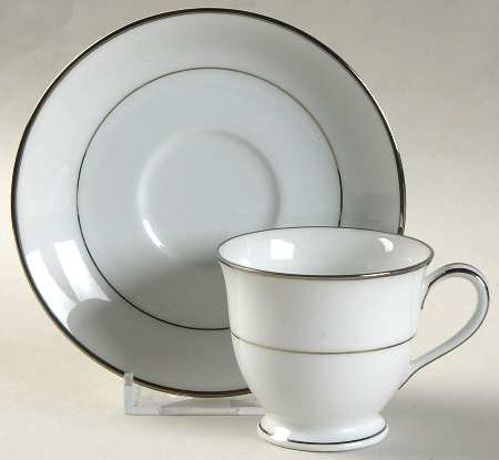 Envoy Footed Demitasse Cup & Saucer Set