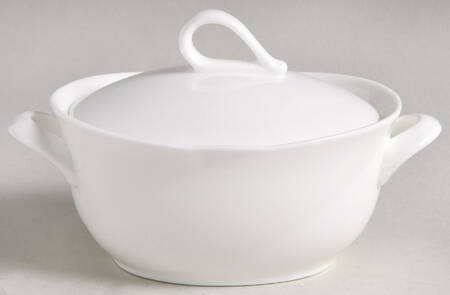 Ensemble White Sugar Bowl & Lid