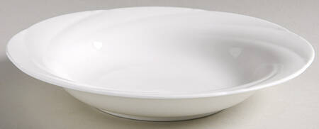 Ensemble White Rim Soup Bowl