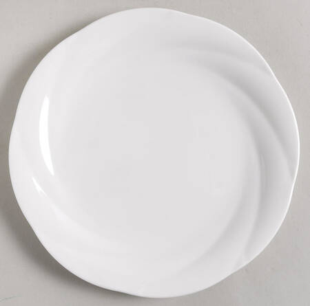 Ensemble White Dessert/Pie Plate