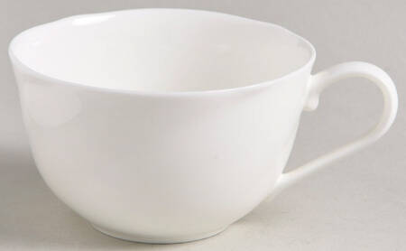 Ensemble White Flat Cup