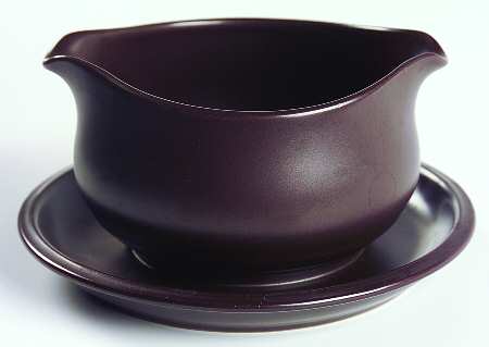 Equator Gravy Boat with Attached Underplate