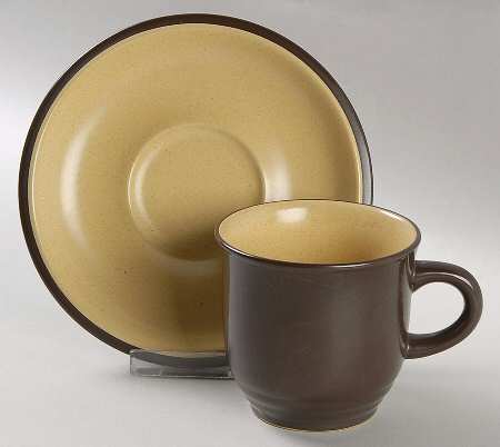 Equator Flat Cup & Saucer Set