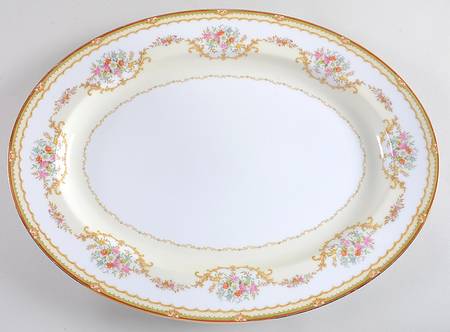 Erinus 16" Oval Serving Platter