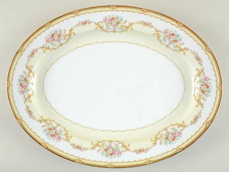 Erinus 16" Oval Serving Platter