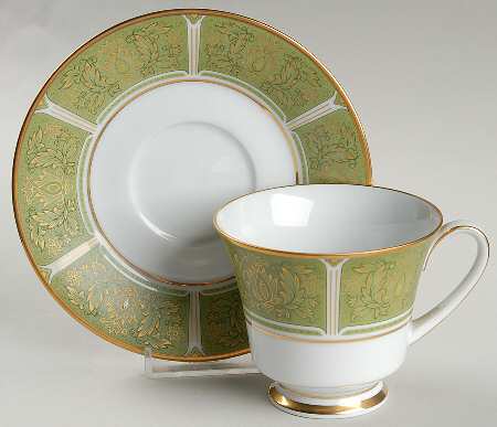 Eroica Footed Cup & Saucer Set