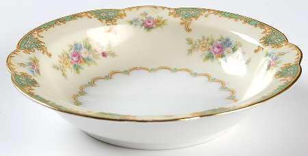 Esmeralda (Older, No #) Rim Fruit/Dessert (Sauce) Bowl