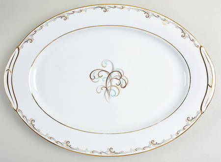Esteem 13" Oval Serving Platter