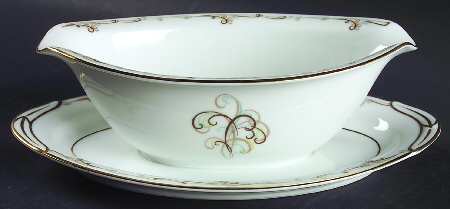 Esteem Gravy Boat with Attached Underplate