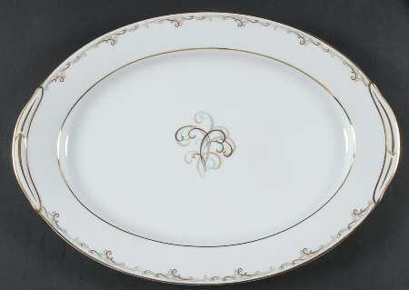Esteem 16" Oval Serving Platter