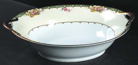 Estelle 10" Oval Vegetable Bowl